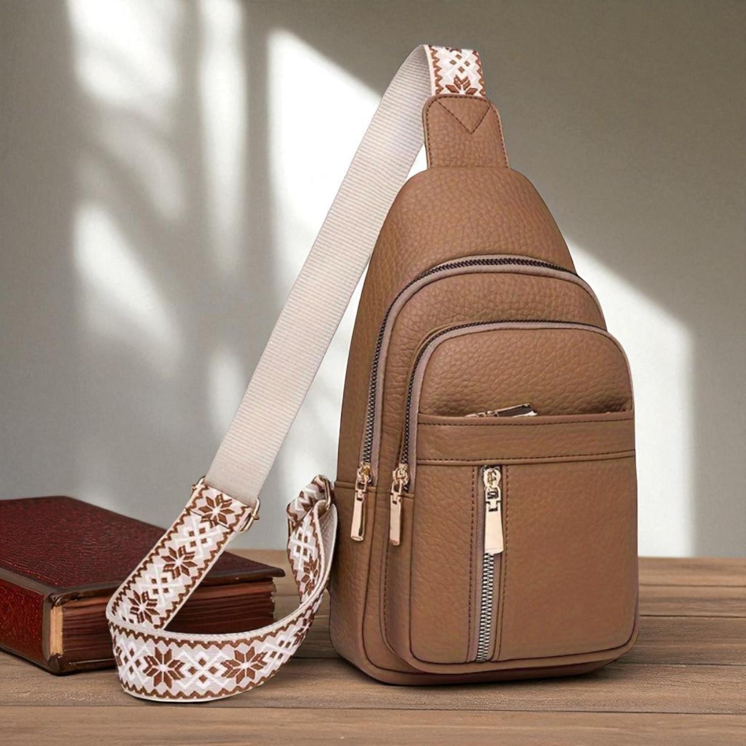 Original Hazel Shoulder Bag with Elegant Corner Design