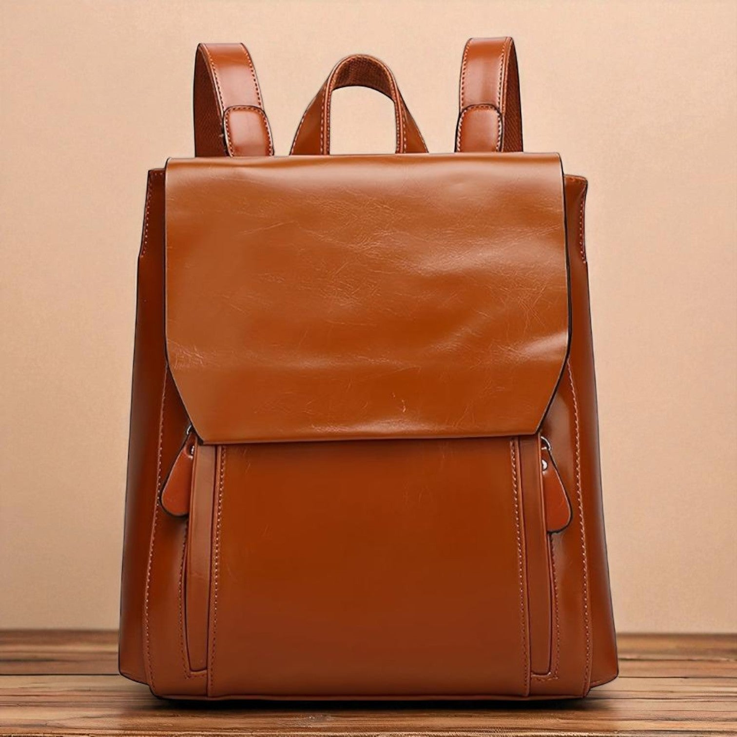 Vintage rugged backpack with maximum comfort - durable and stylish makeup department