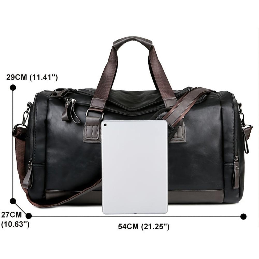 Duffle Travel Bag De Luxe Double Apron for Important and Stylish Items