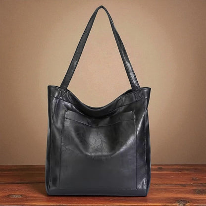Fashionable Leather Bag and Complete Modern Style | Shira's Modern Chic