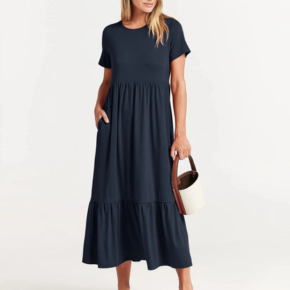 Lara Damin Women's Fashionable Summer Dress with Loose and Comfortable Design